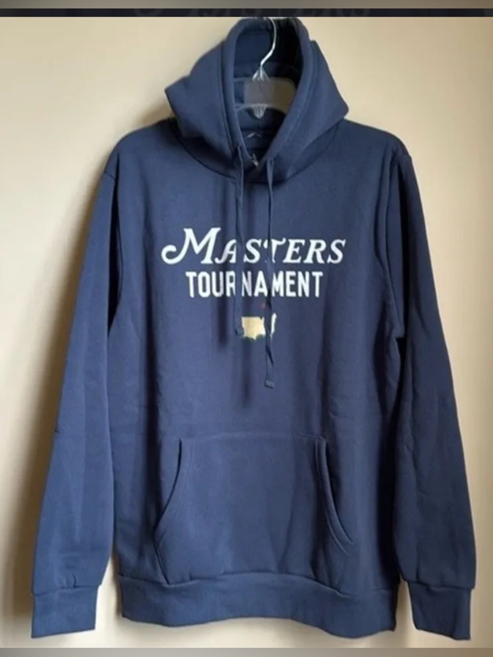 Masters Navy Blue Tournament Hoodie with logo - New With Tags